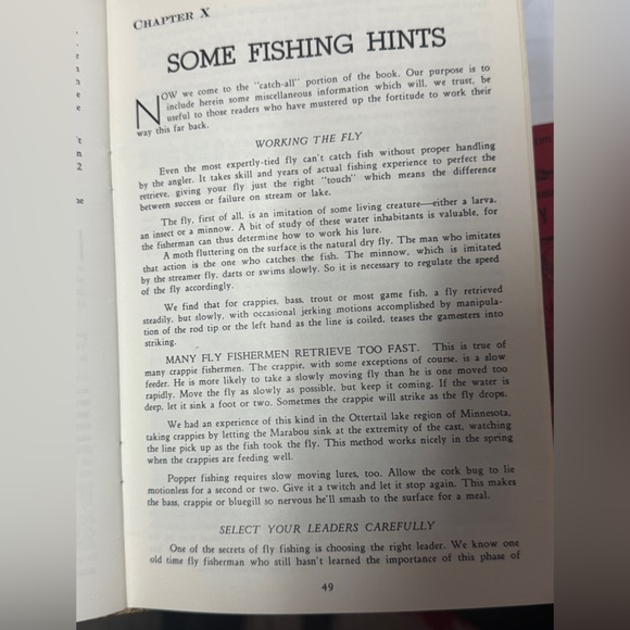 Vintage Fly Fishing Handbook: Practical Flies And Their Construction 1966 - Picture 5 of 8